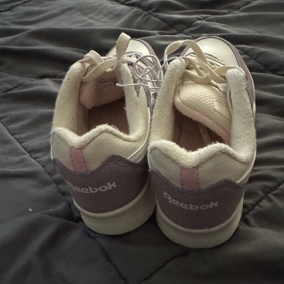 Reebok Girls Lavender and Cream Sneakers - Picture 6 of 10